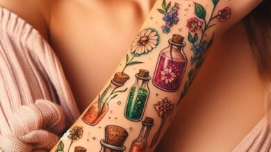 Magic Potion Tattoos: Brew Up Your Dream Ink with These Ideas