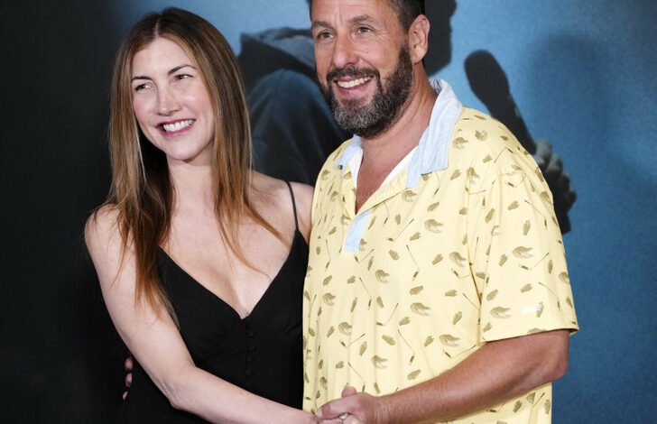 Adam Sandler Walks the Red Carpet Alongside His Wife — People Can Only Notice Her Resemblance to a Famous Co-Star