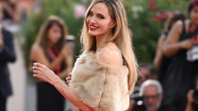 Angelina Jolie Glams on the Venice Red Carpet — But One Detail Catches People’s Eyes