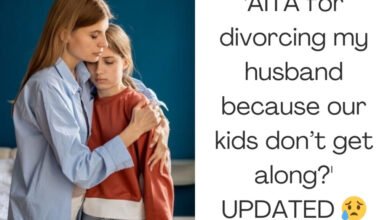 AITA for divorcing my husband because our kids don’t get along?