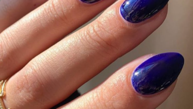 29 Dark Blue Nails To Make Your Tips Shine Like A Midnight Sky!