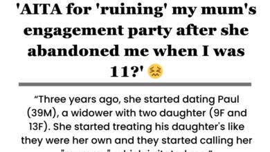 AITA for ‘ruining’ my mum’s engagement after she abandoned me