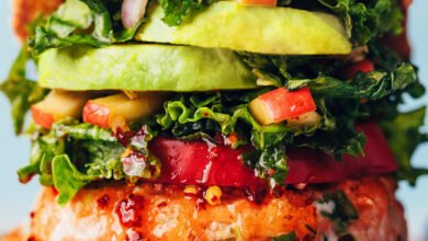 The Ultimate Salmon Burger (30 Minutes!)