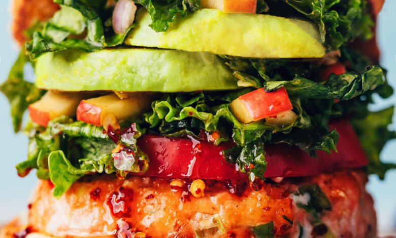 The Ultimate Salmon Burger (30 Minutes!)