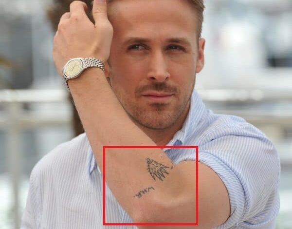 A Guide To 5 Ryan Gosling Tattoos and What They Mean