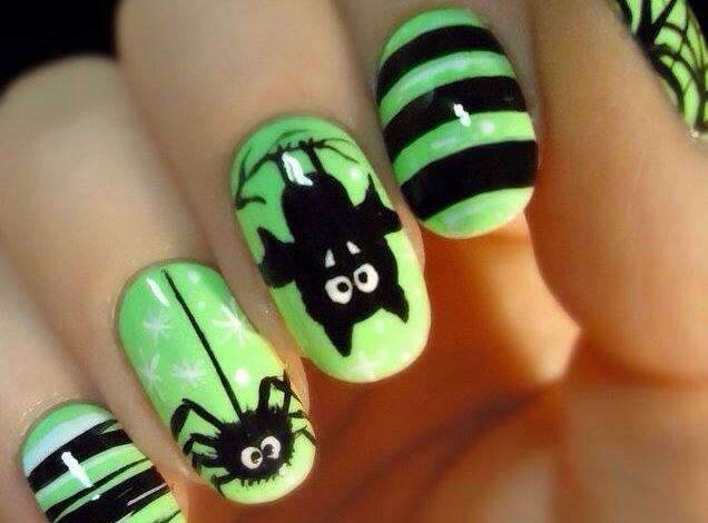 Spooky Designs, Cute Ghosts, and Simple Acrylic Halloween Nails