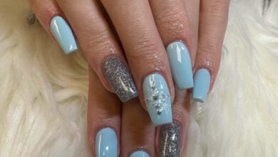 Trendy Shades, Dark Designs, and Cool Winter Nail Art