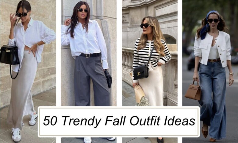 50 Trendy Fall Outfit Ideas