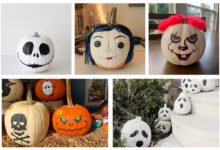 31 Scary Halloween Painted Pumpkin Ideas