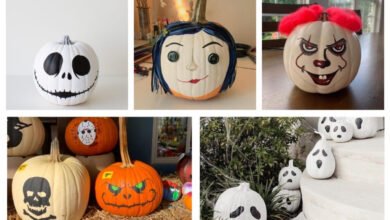 31 Scary Halloween Painted Pumpkin Ideas