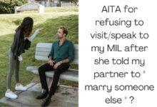 My partner is going to marry someone else, told my MIL