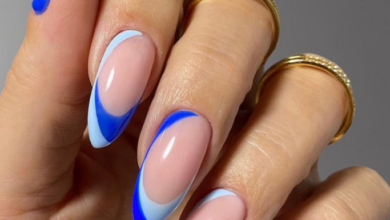 42 Blue Nail Designs That’ll Have You Feeling Extra AF!