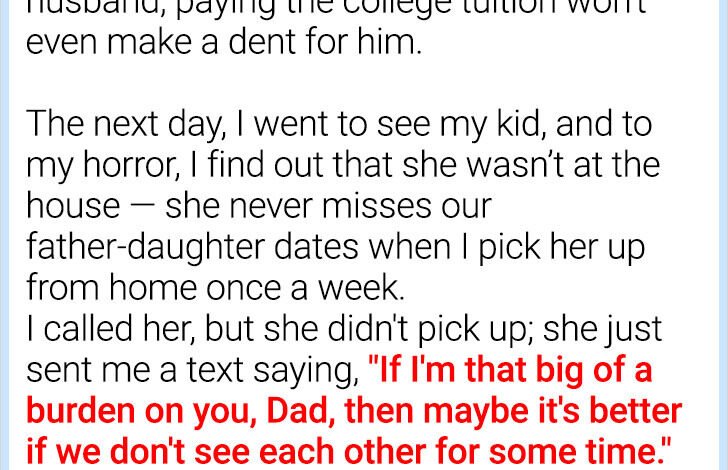 I Refuse to Pay My Daughters College Tuition — Her Stepdad Is a Millionaire